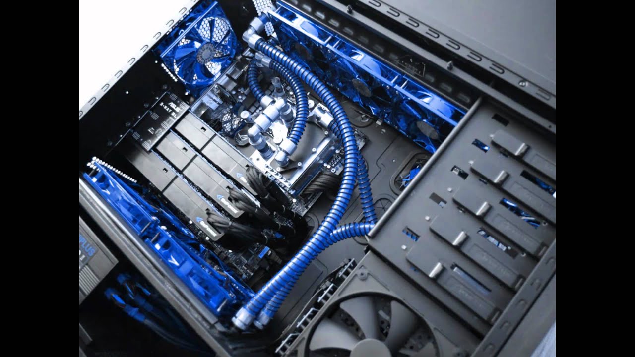 NVIDIA GTX 470 SLI x 3 Corsair Obsidian 800D