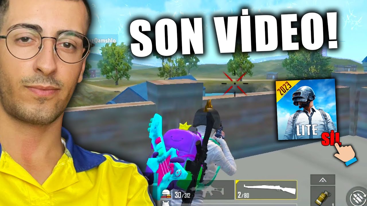 SON VİDEO! - PUBG MOBİLE Lite