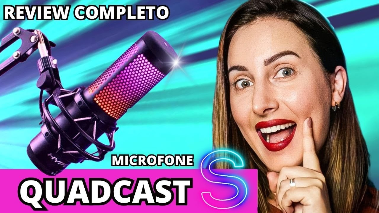 Microfone Gamer HyperX QuadCast S vale a pena em 2024? Funciona bem no Mac OS? Review completo