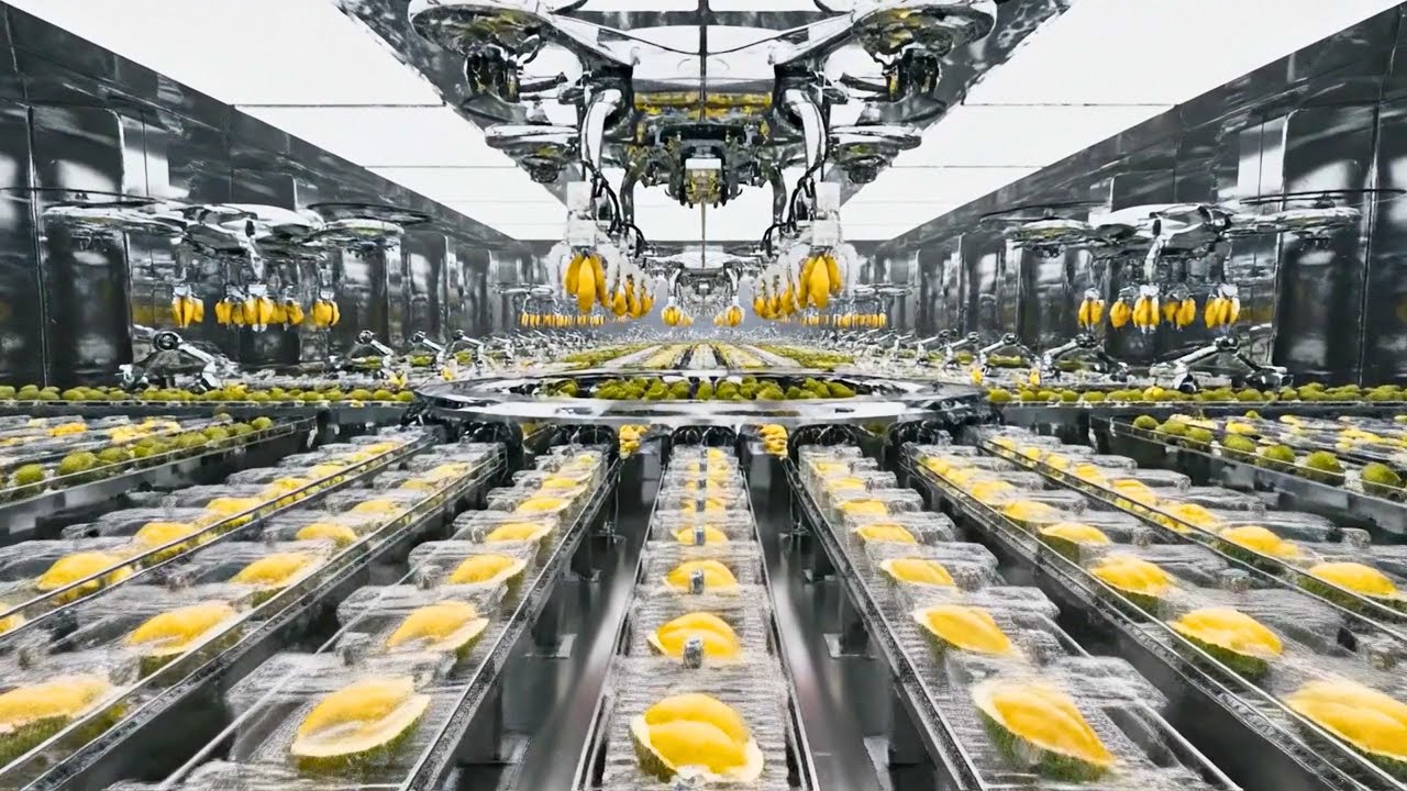 Inside the 500,000 LB Durian Factory - Modern Custard Production Process (Full Process)