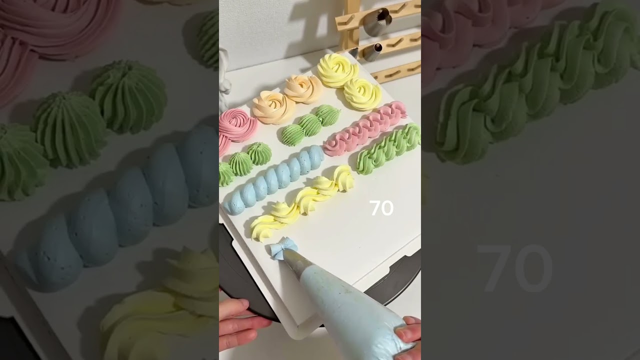 [4K HD] These are some of my favorite Piping Tips in Cake Decorating #aprilbakes #aprilchan