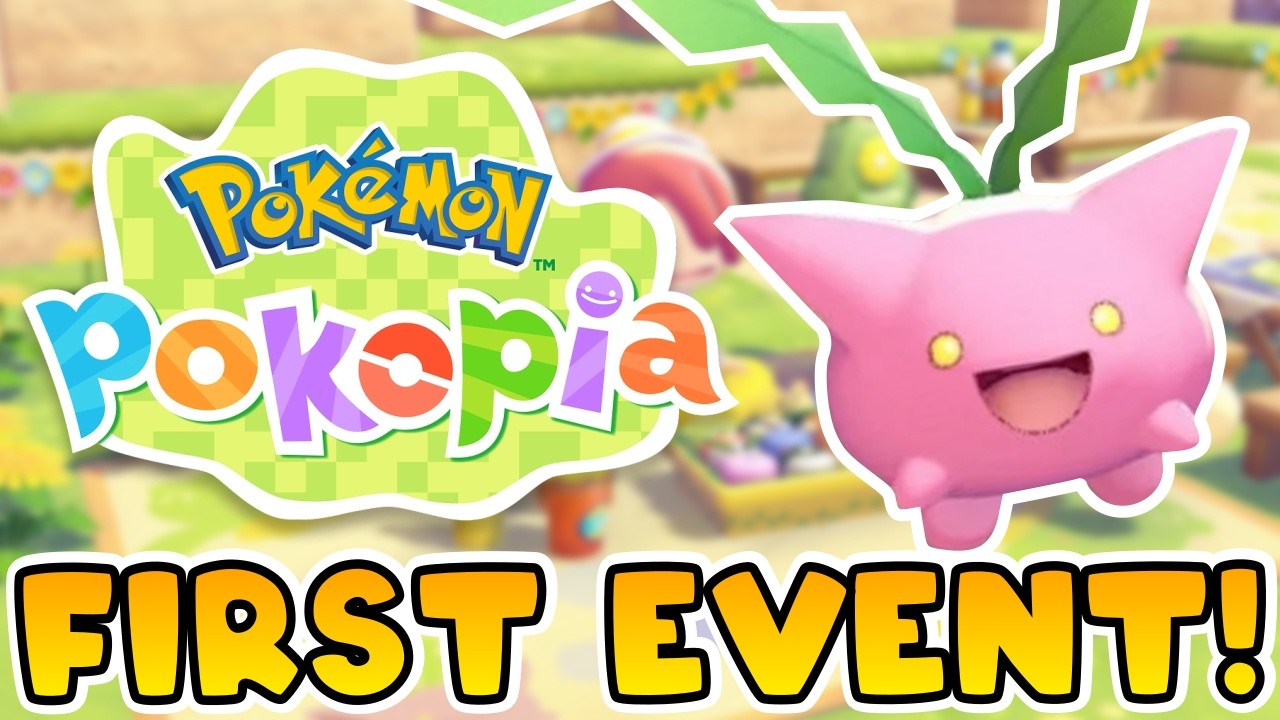 Pokopia's first event is here! Finding New Pokémon & Items!