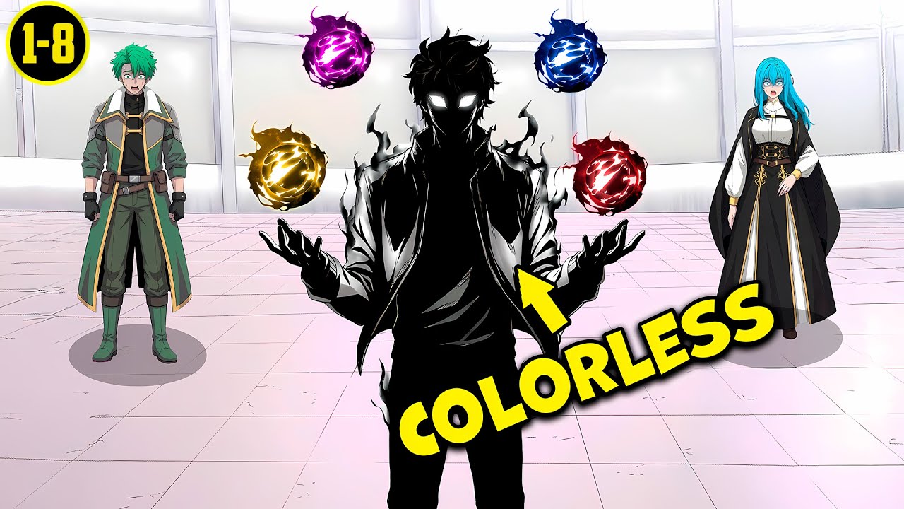 Rejected For Being Colorless, He Awakens A Power That EATS Other Colors! | Manhwa Recap