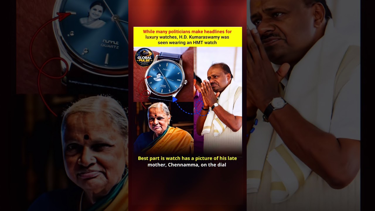 ⌚ A Mother&rsquo;s Memory, Frozen in Time❤️#hdkumaraswamy #karnataka #jds #motherlove #viral #watch#shorts