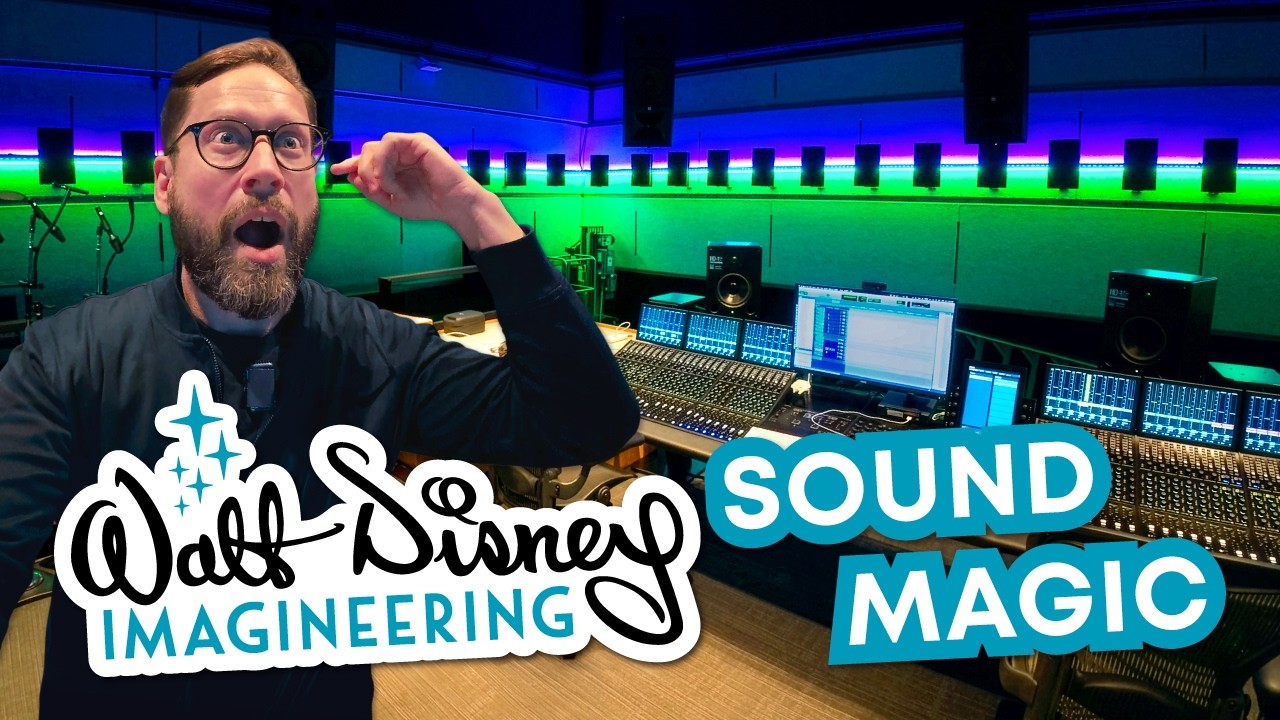 Внутри звуковой лаборатории Disney Imagineering