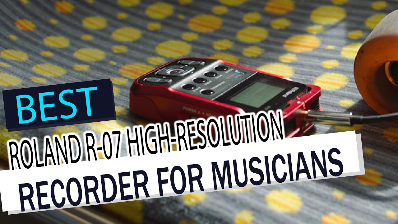 Обзор Roland R-07: ЛУЧШИЙ рекордер высокого разрешения для музыкантов?