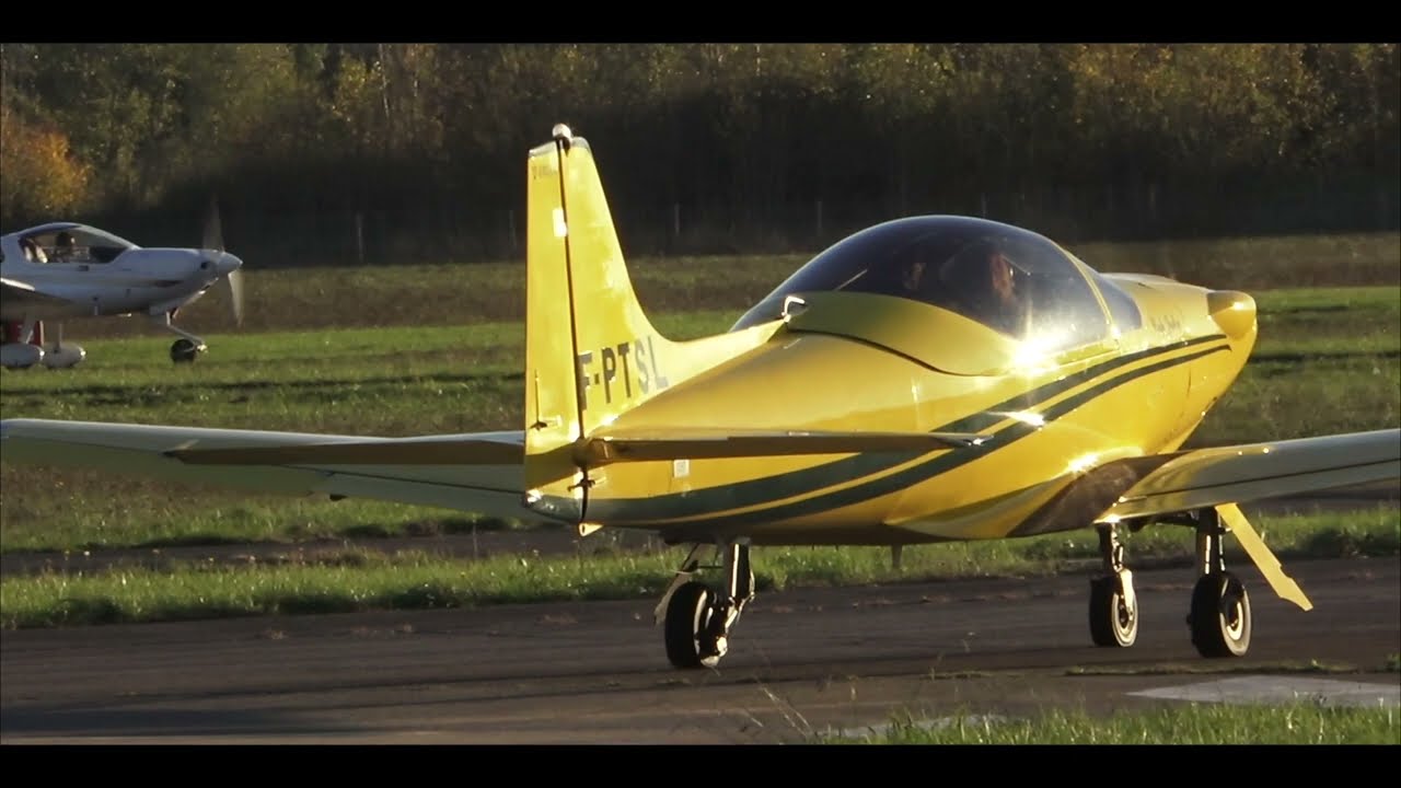 Runway spotting à l'aérodrome de Toulouse-Lasbordes : Sprintair Ikarus Aeroprakt Falco…