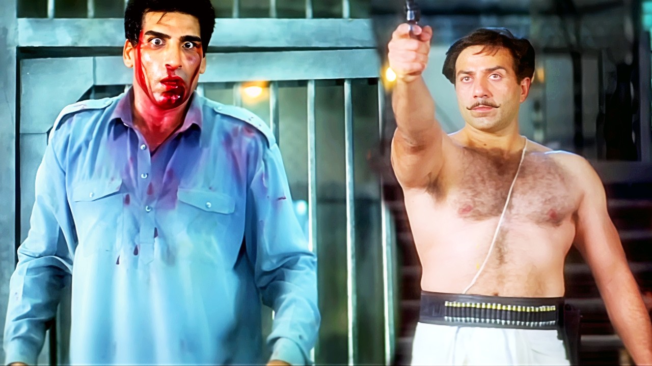 Climax Scene: सनी देओल ने आतंकवादी को दिखाया अपना इंडियन रौद्र रूप | Bollywood Best Climax Scene