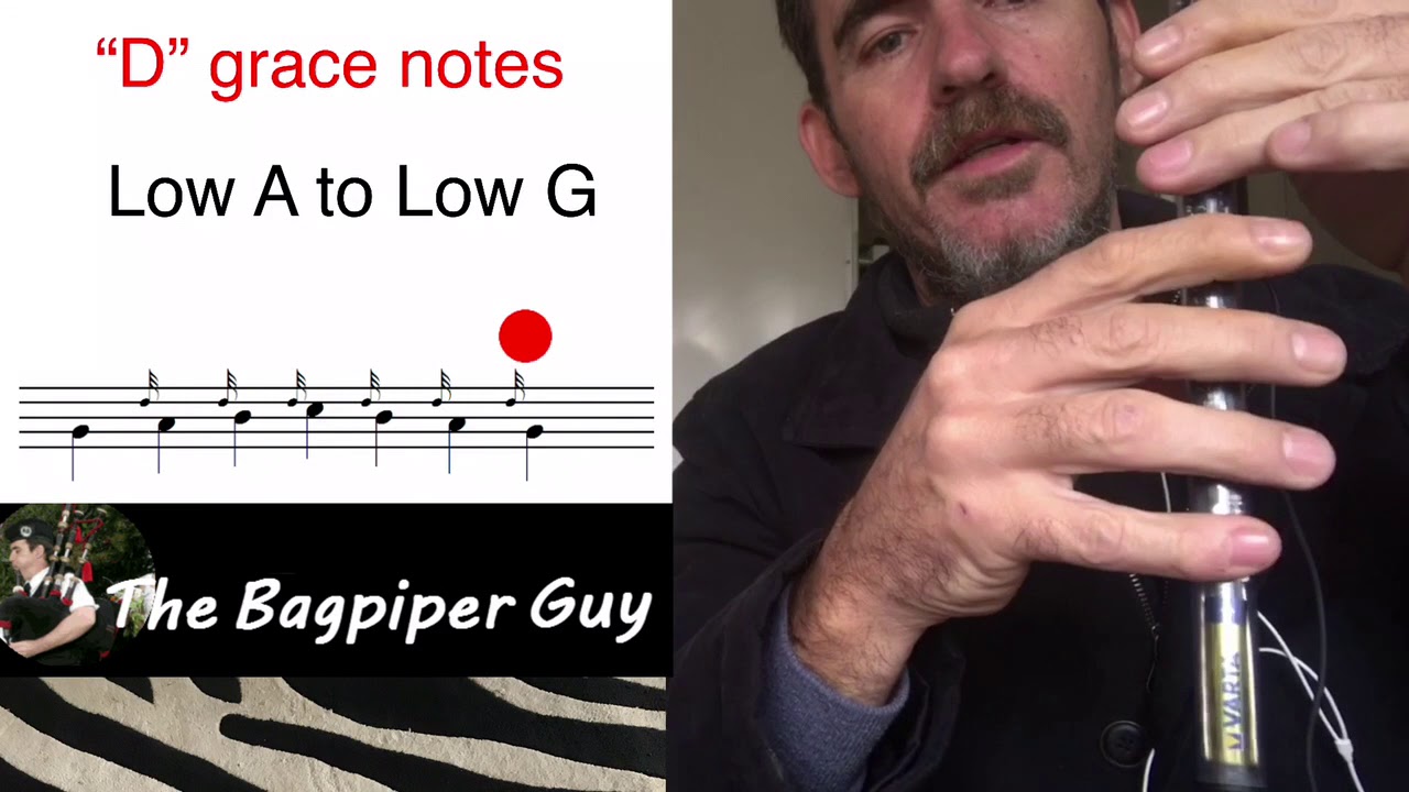 Step 2c of 10 - Learn Bagpipe 