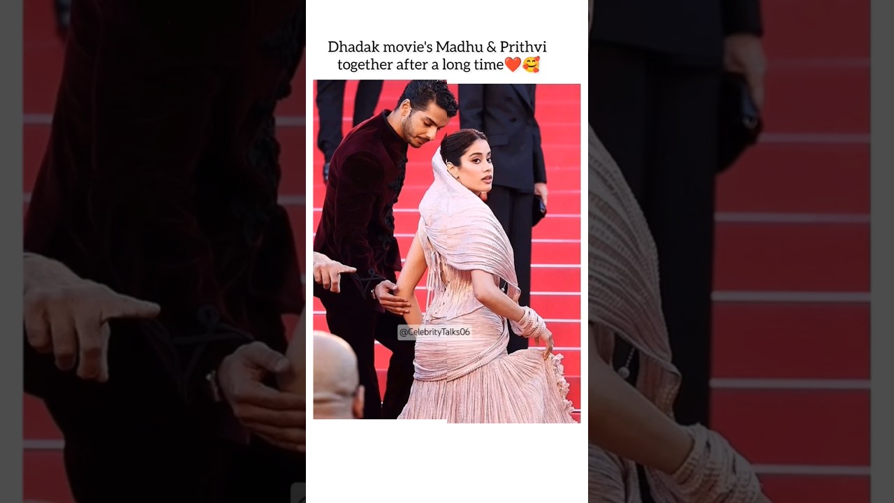Janhvi kapoor and ishaan khattar ❤️🥰💕 dhadak movie #bollywood #ytshorts #janhvikapoor #viralshort