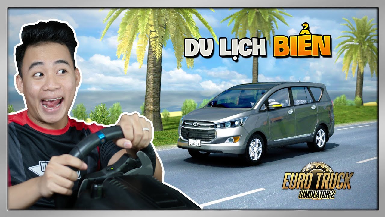 Dùng TOYOTA INNOVA Chở Gia Đình Đi Biển | ETS2