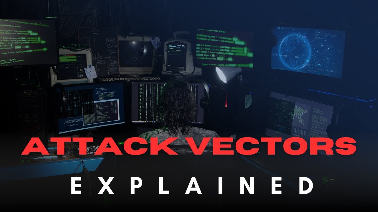 What is an Attack Vector? | Common Cyber Attack Vectors Explained (Beginner Friendly)