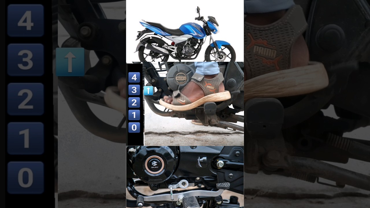 Bajaj Discover Gear Shifting Method..! || #shorts #trendingshorts #trending #viral