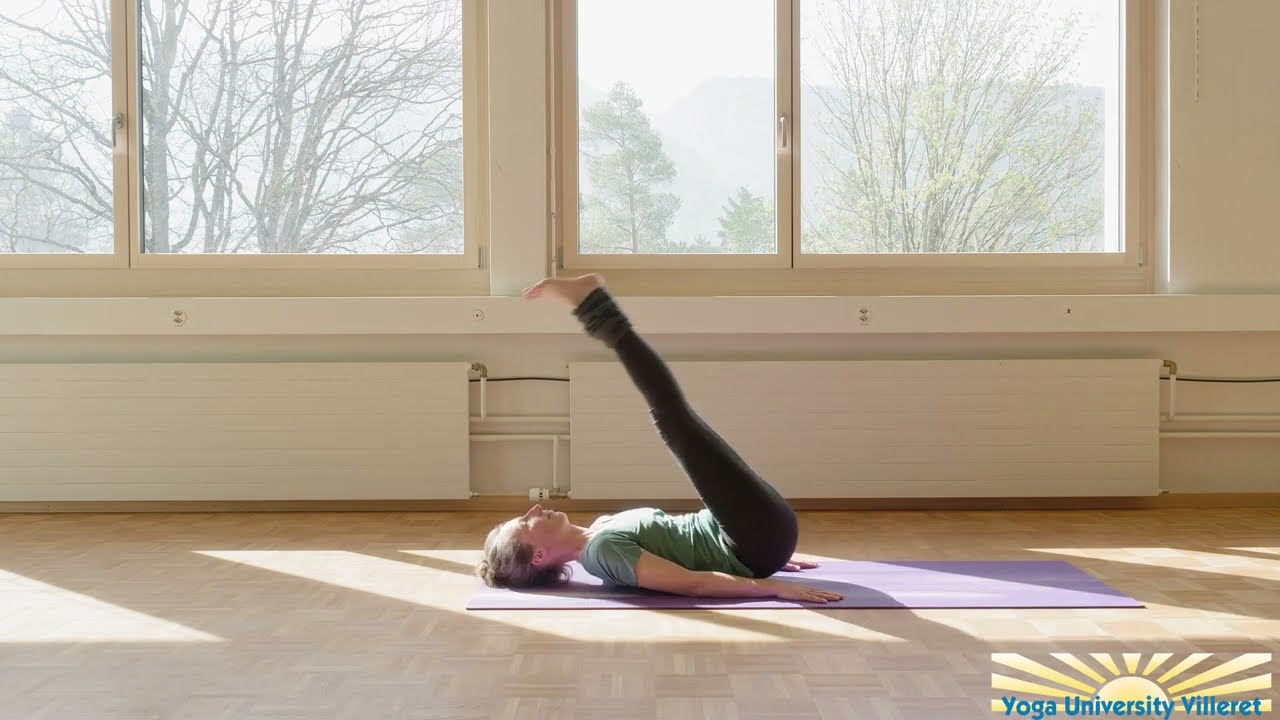 Simone an der Yoga University Villeret