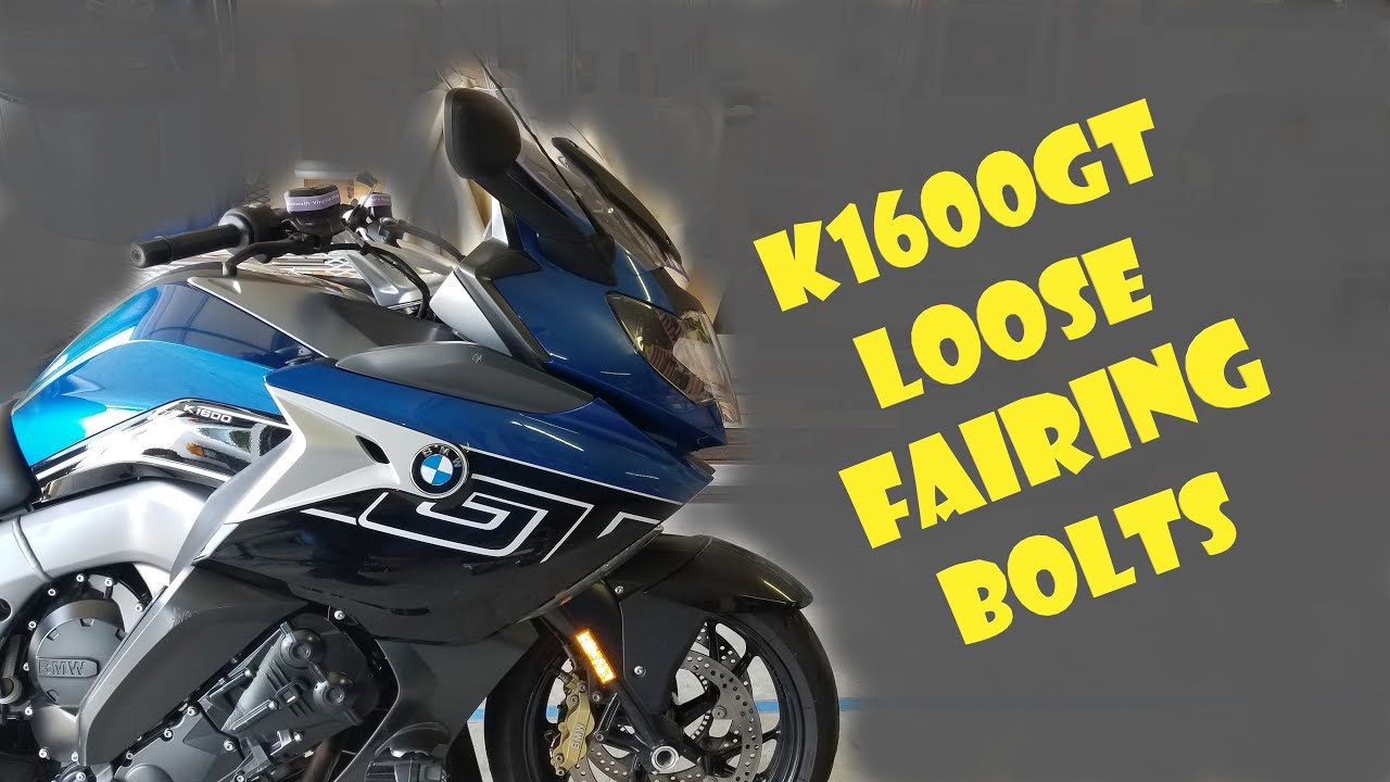 K1600GT Loose Fairing Bolts