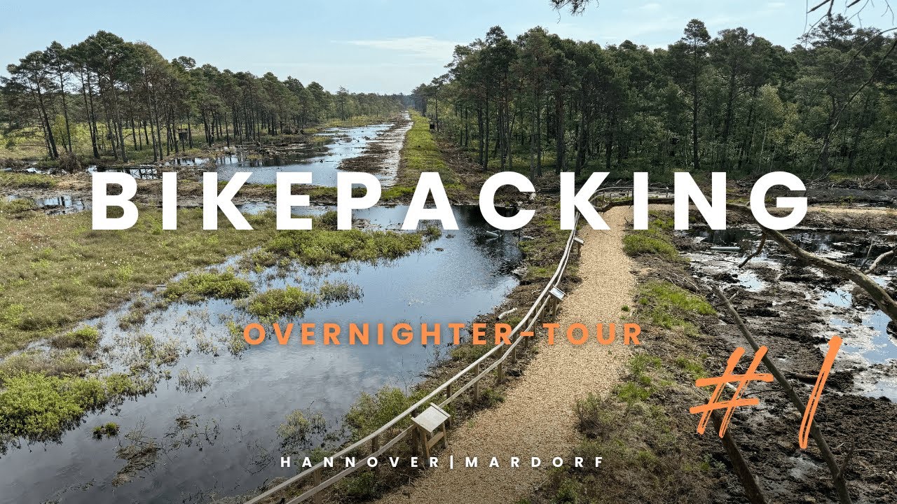 Erste Overnighter Tour | Bikepacking mit Gravelbike 🚴&zwj;♀️ | Hannover - Mardorf | Steinhuder Meer 🌊