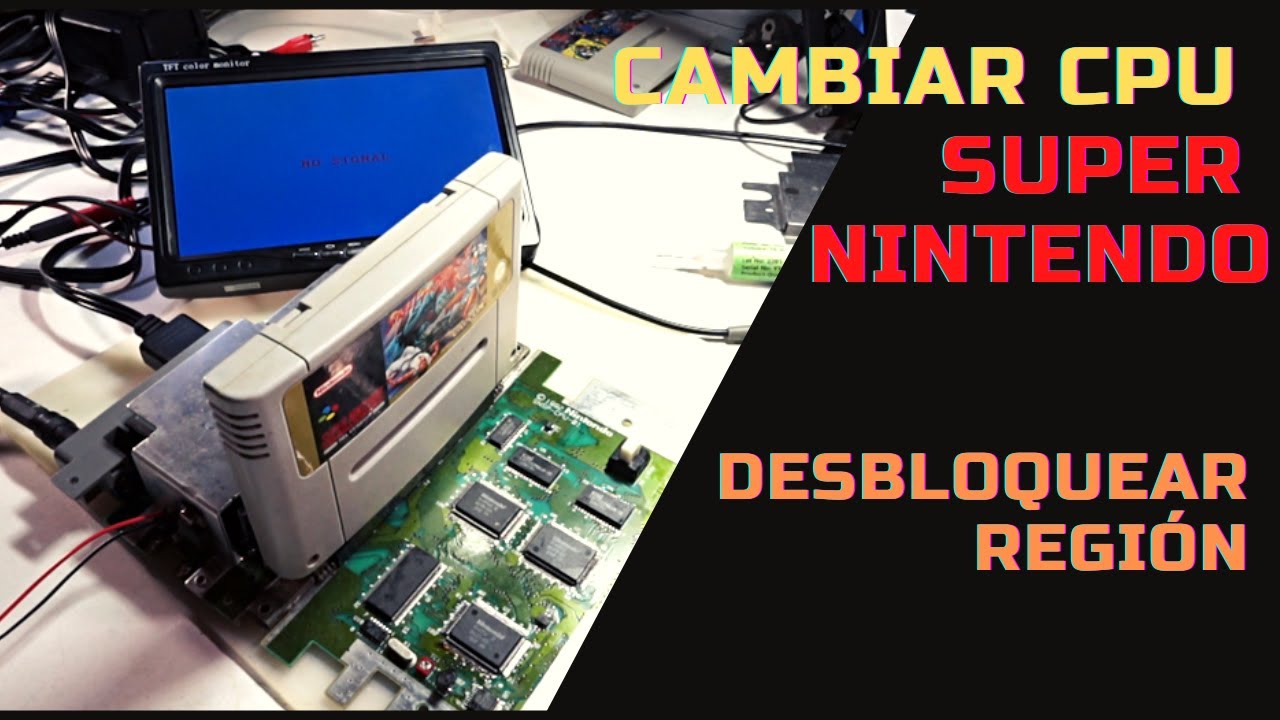 ¡TODO LO QUE DEBES SABER PARA REPARAR UNA SUPER NINTENDO!