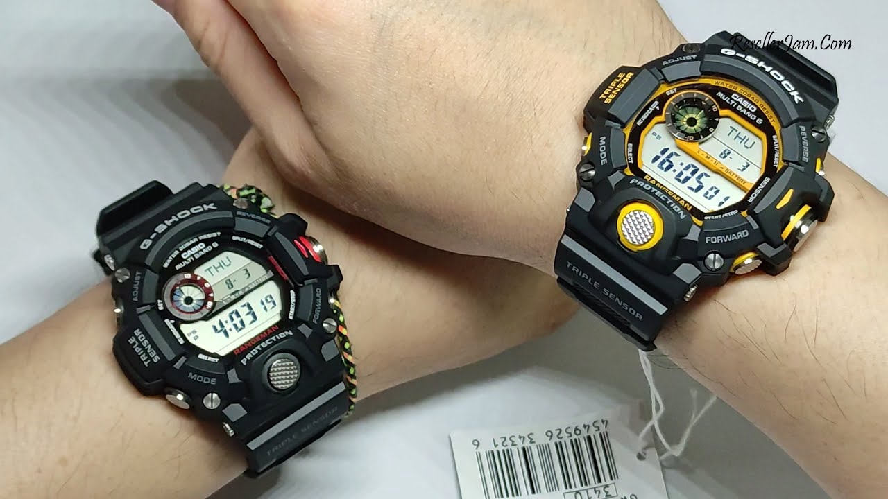 Casio G-Shock GW-9400-1 vs Casio G-Shock GW-9400Y-1