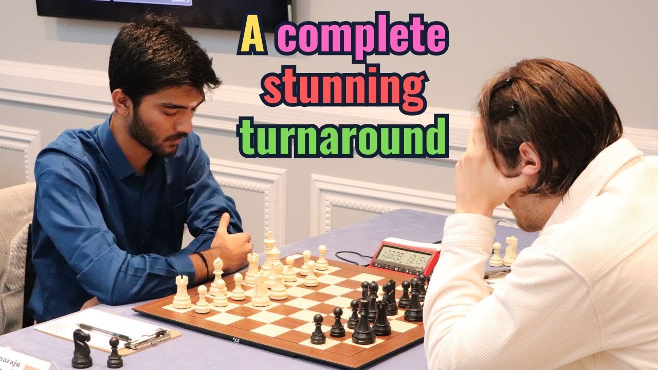 A stunning tactic missed by Gukesh vs Moussard | London Chess Classic 2023