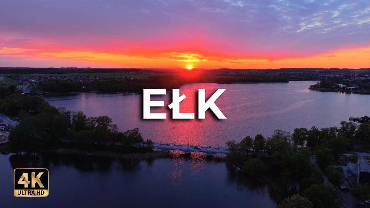 Ełk z lotu ptaka | Mazury  | 2025 | LECE W MIASTO&trade; [4K]