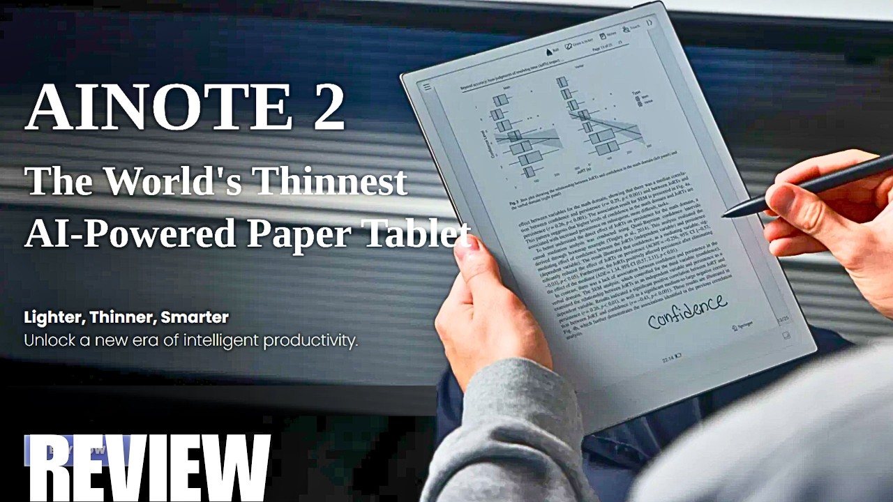 REVIEW: AINOTE 2 - World's Thinnest 10.6