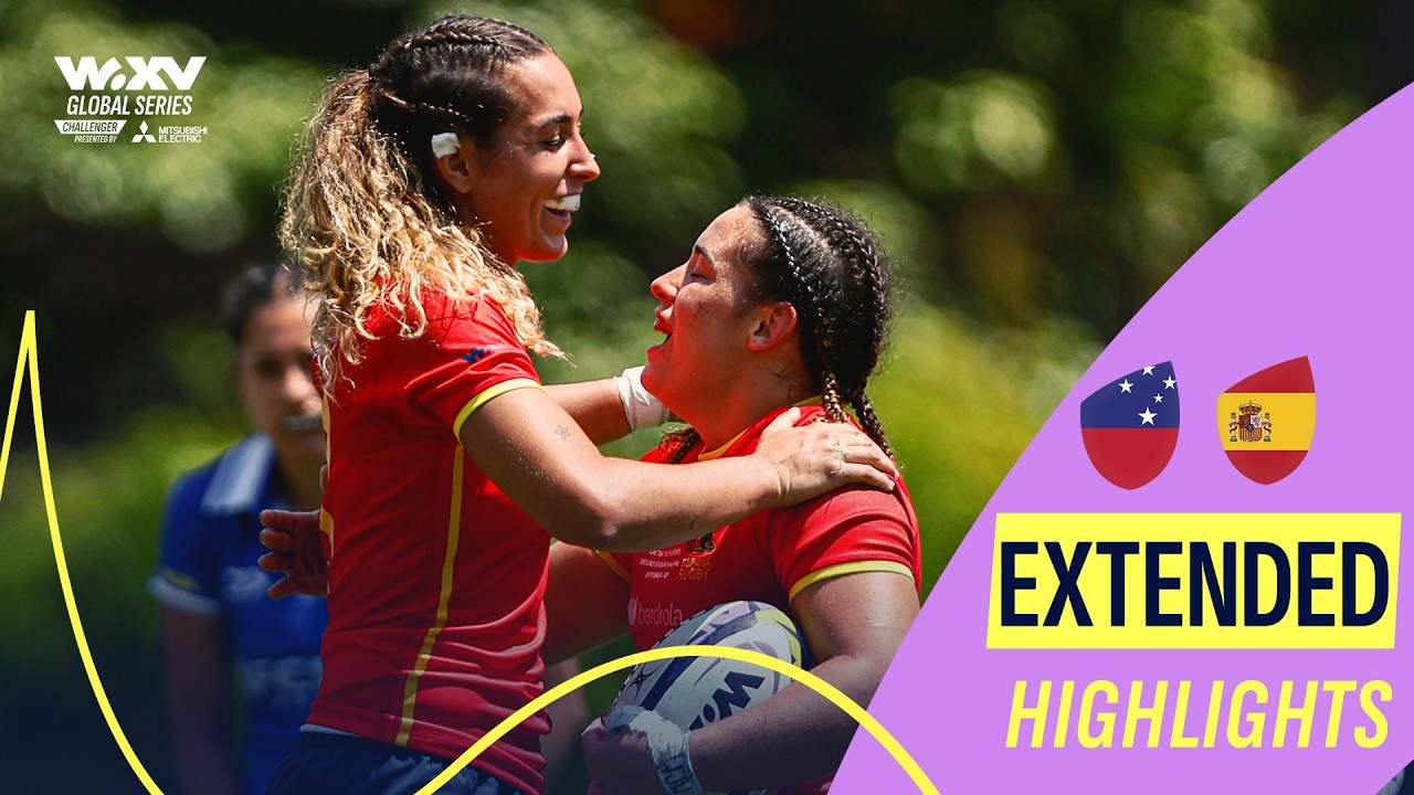A DOMINANT Showing 🔴 | Samoa v Spain | WXV Challenger Extended Highlights