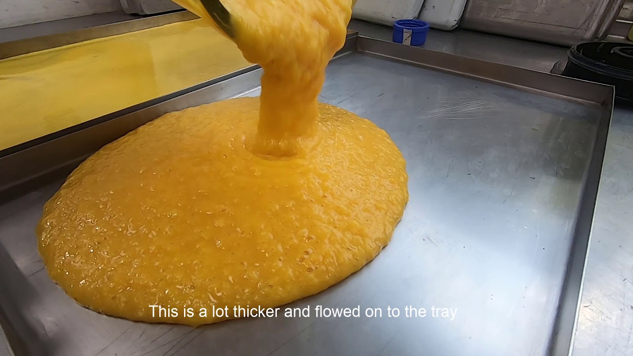 Freeze dried orange juice