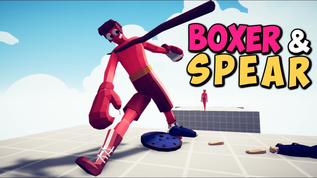 Boxer & Spear Thrower vs Every Faction - Totally Accurate Battle Simulator TABS