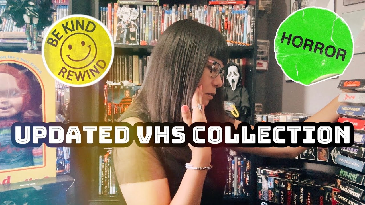 UPDATED HORROR VHS COLLECTION