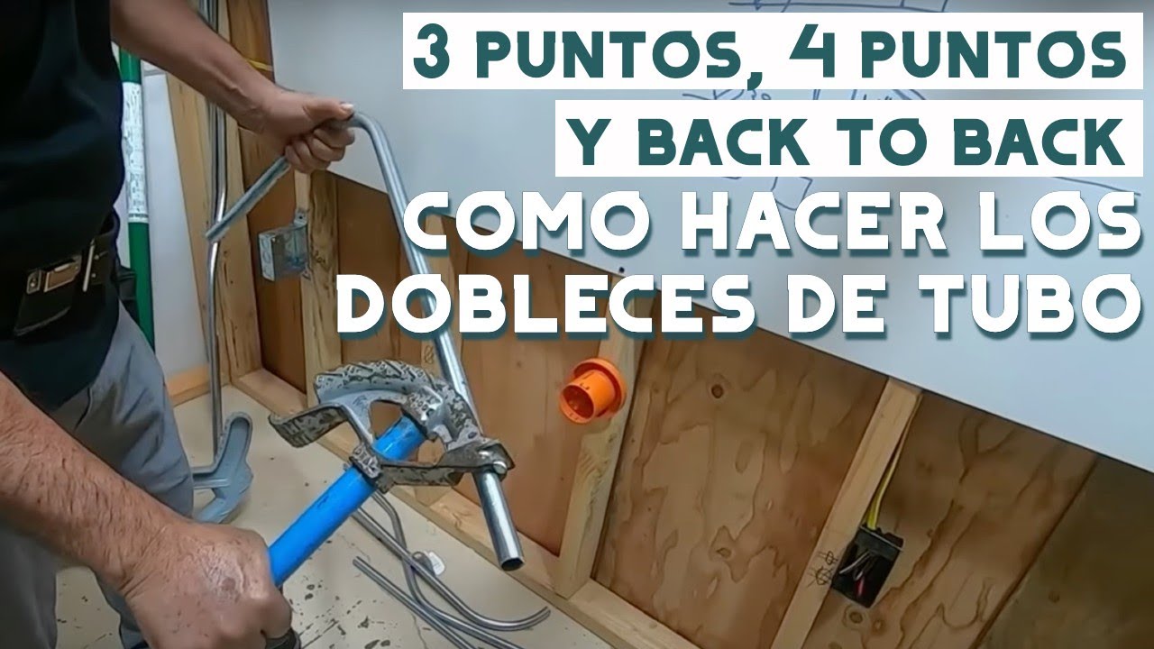 Fabricacion practica y rapida de un 3 point saddle, 4 point saddle y back to back bend. Video #107