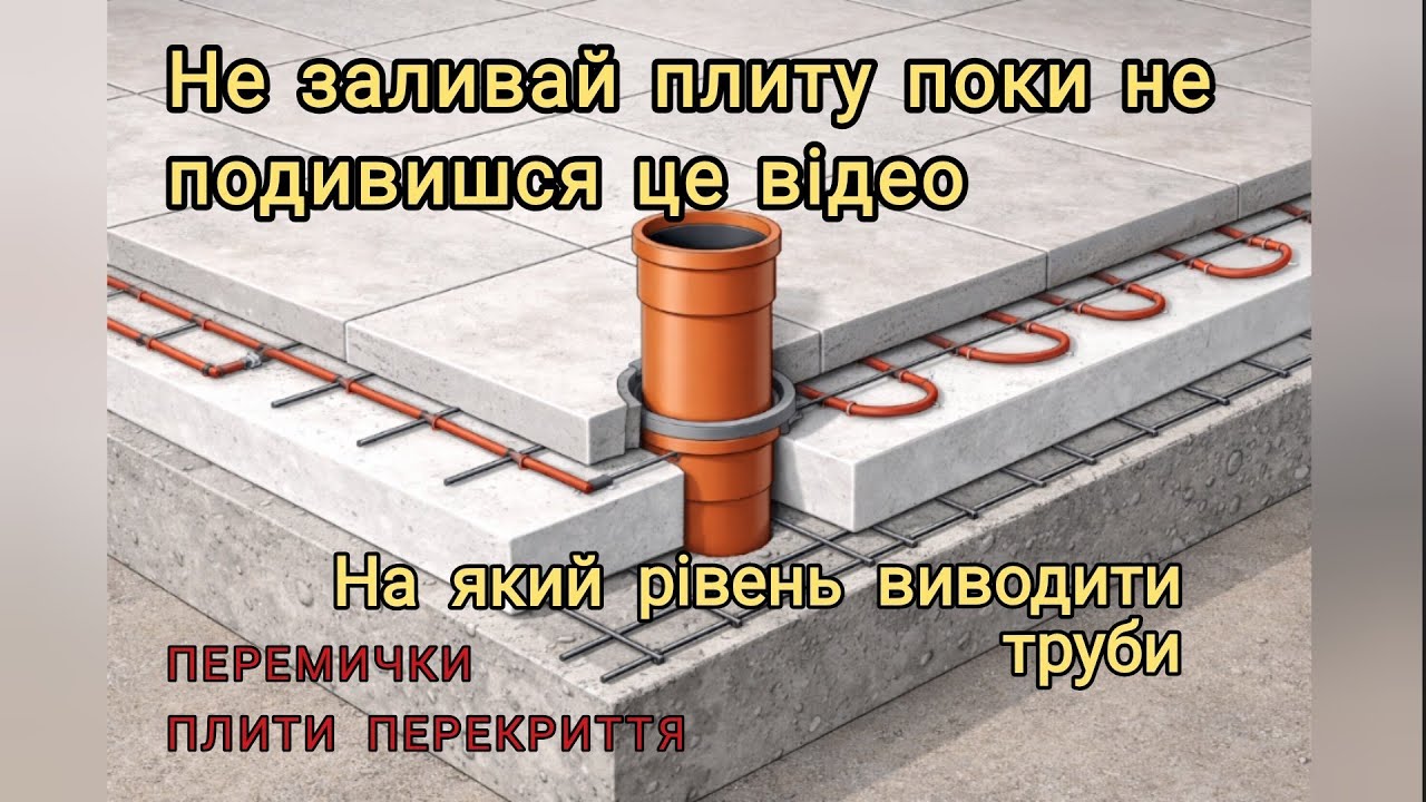 Як вивести каналізаційні труби в рівень підлоги