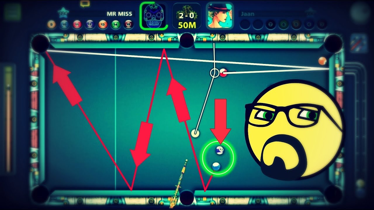 Amazing 8 Ball pool trick shots in Berlin Platz - Maximum level legendary cue