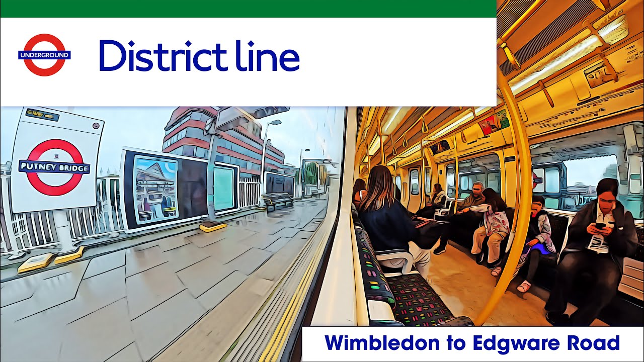 District Line | Wimbledon ⟶ Edgware Road 4-Mic Surround