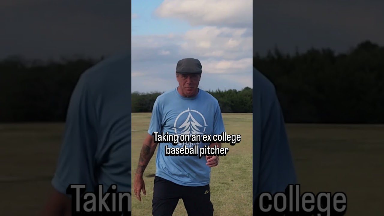 Sidearm Peregrine Distance Challenge Against an Ex-College Baseball Pitcher at Hideaway Disc Golf