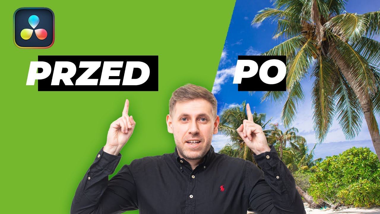 Green Screen - Usuwanie Tła - Kluczowanie w DaVinci Resolve 17