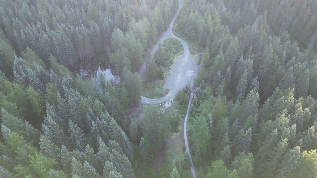 Stevens Pass West of Summit Drone 4K
