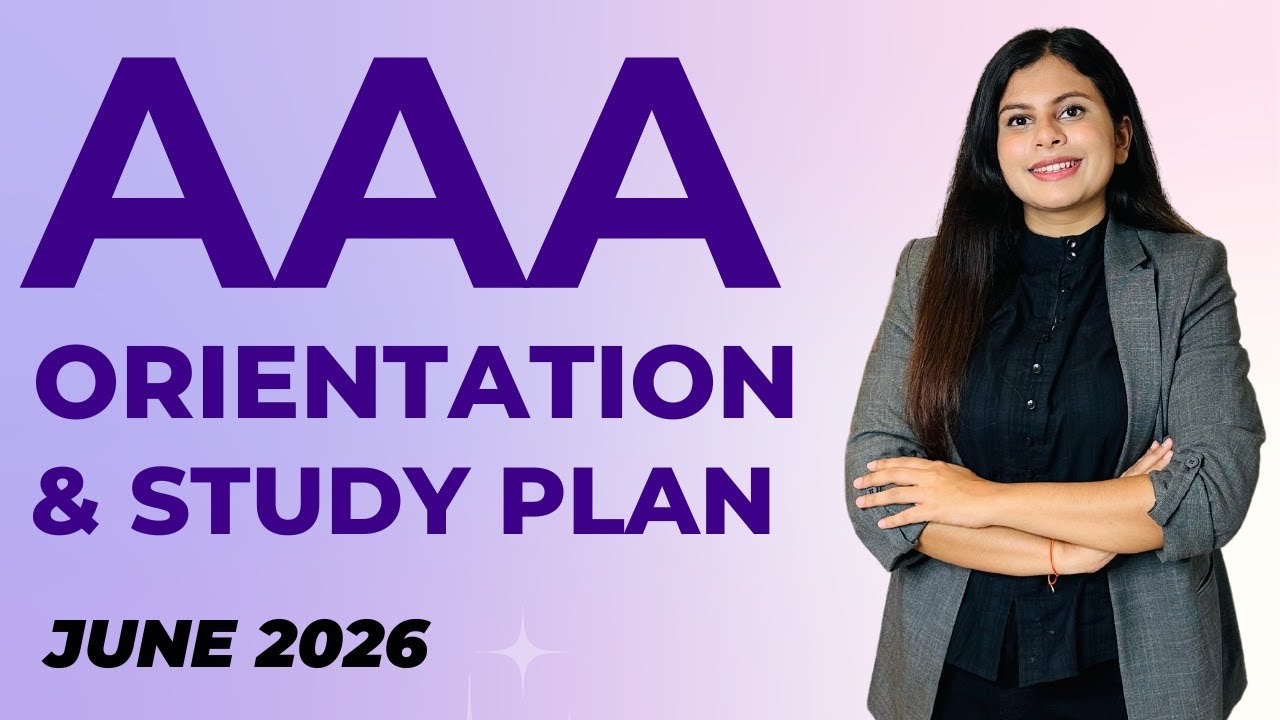 AAA June 2026 Orientation