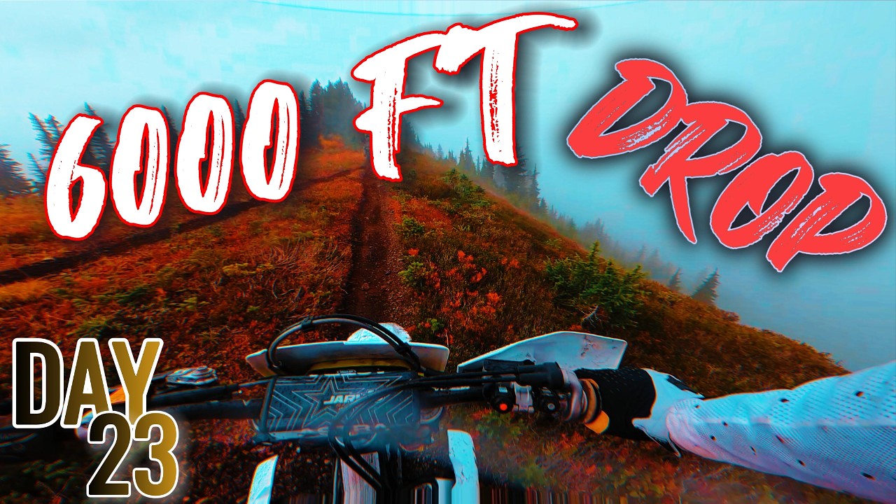 Riding an Alpine Summit | DAY 23 FE350 | Come hell or high water