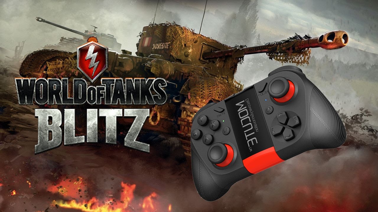 World of tanks blitz на геймпаде MOCUTE (джойстике)! Удобно ли играть?