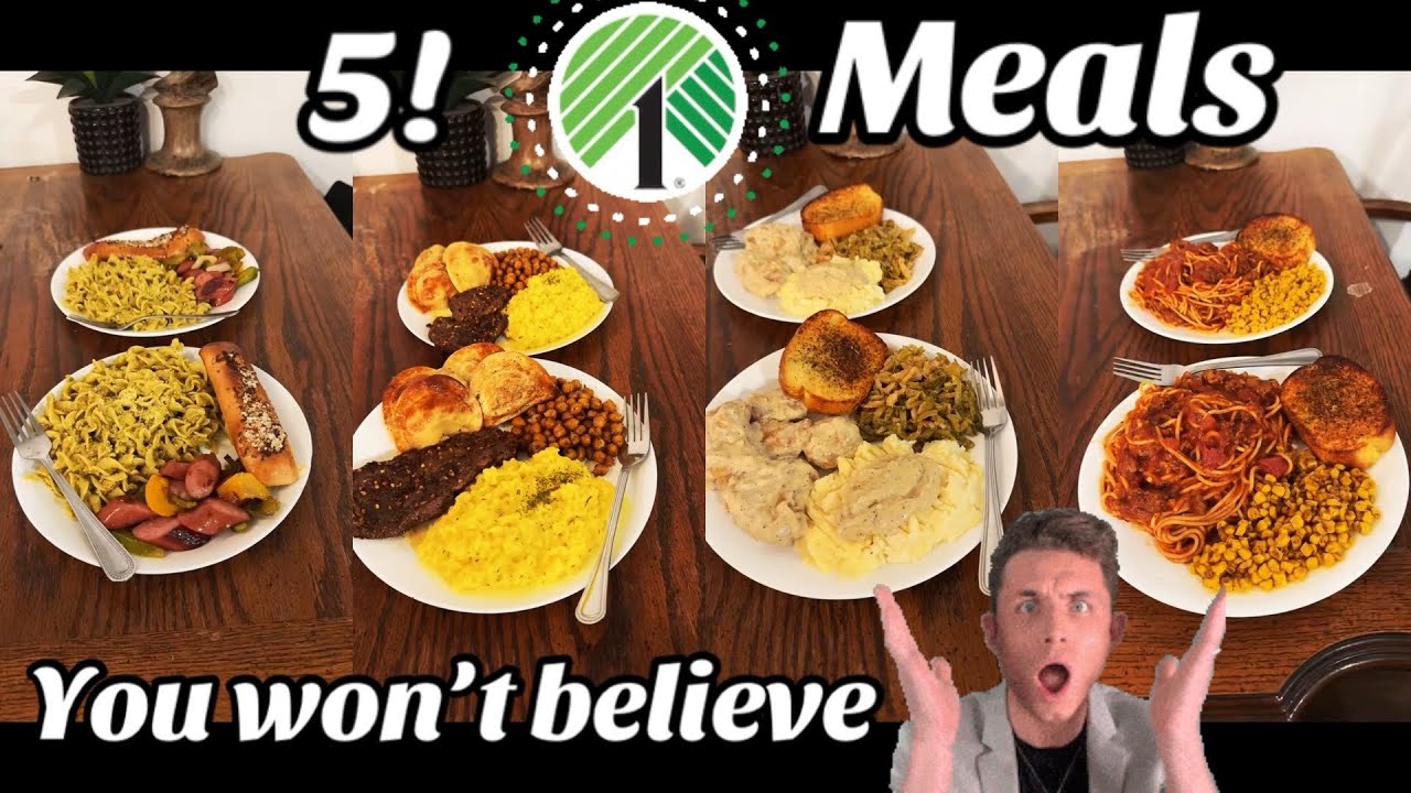 Конкурс «Ужины из Dollar Tree»: 5 ​​вкусных блюд за 10 долларов.
