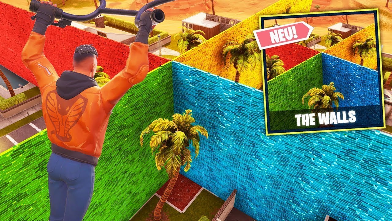 THE WALLS in FORTNITE mit @kidmave @weaknezz8373 @AANDRE