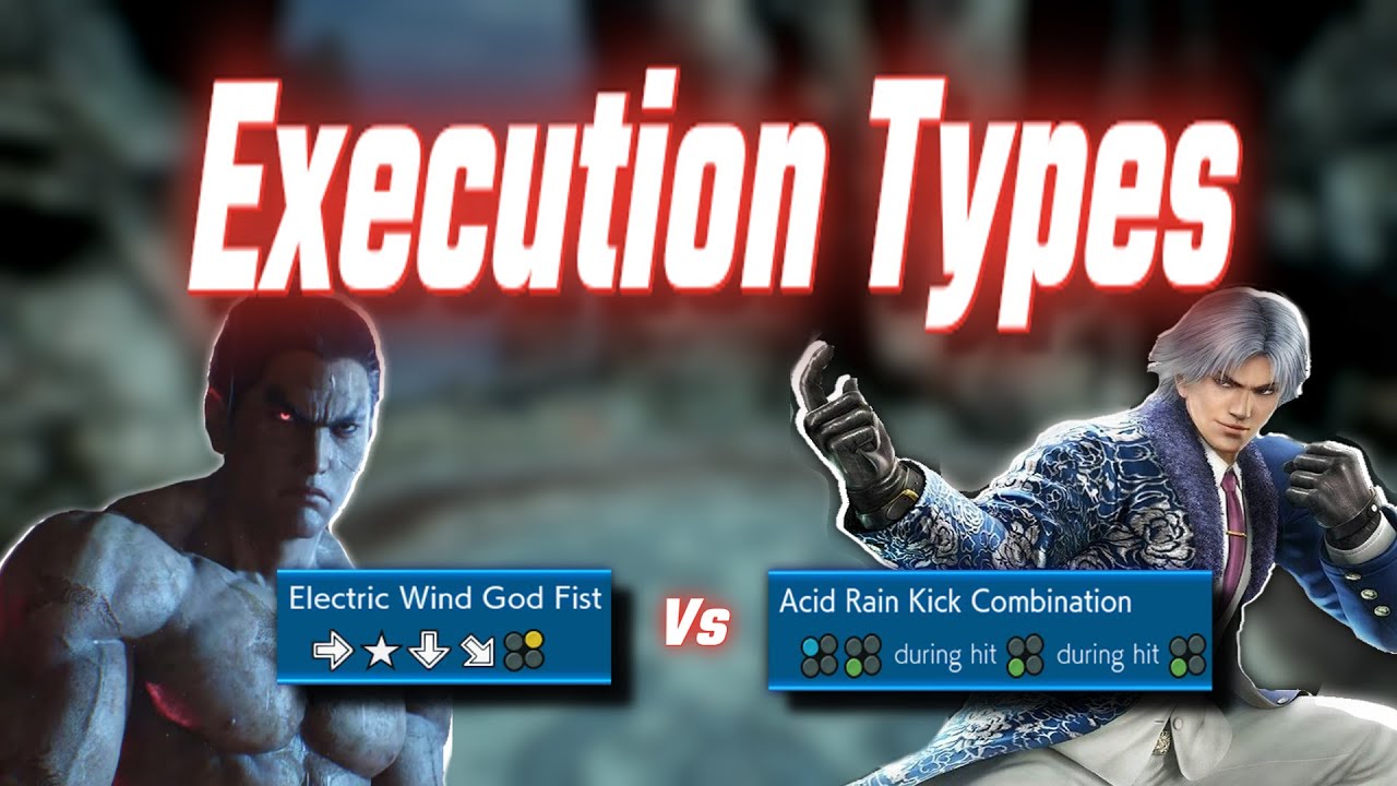 Tekken Execution Types:  Explaining Speed vs Rhythm