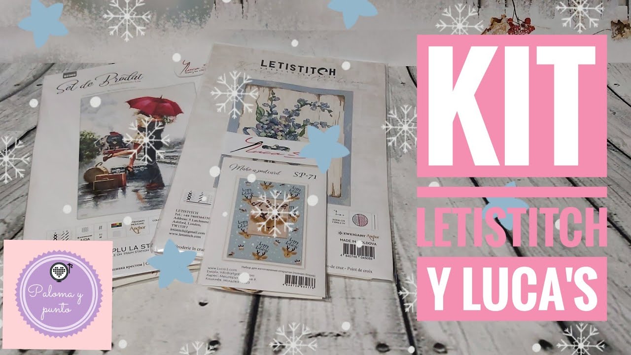 🧵🎄Novedades punto de cruz ✂️ Letistitch y Luca's 🧵🎄