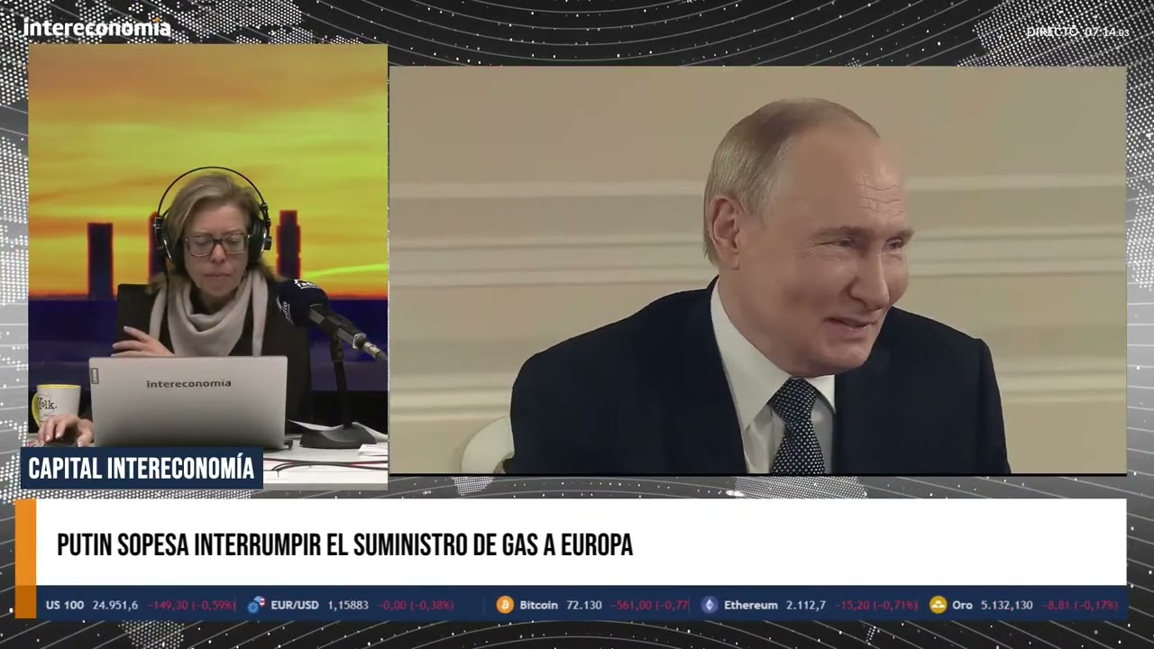 Europa en alerta: Putin plantea dejar de suministrar gas en pleno conflicto en Oriente Medio