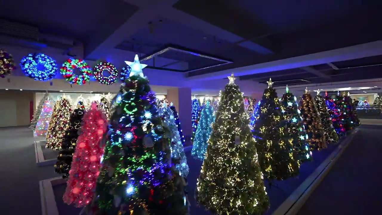 2025 Christmas Tree | Come check out our Fiber Optic Christmas tree shop! #christmas #christmastree