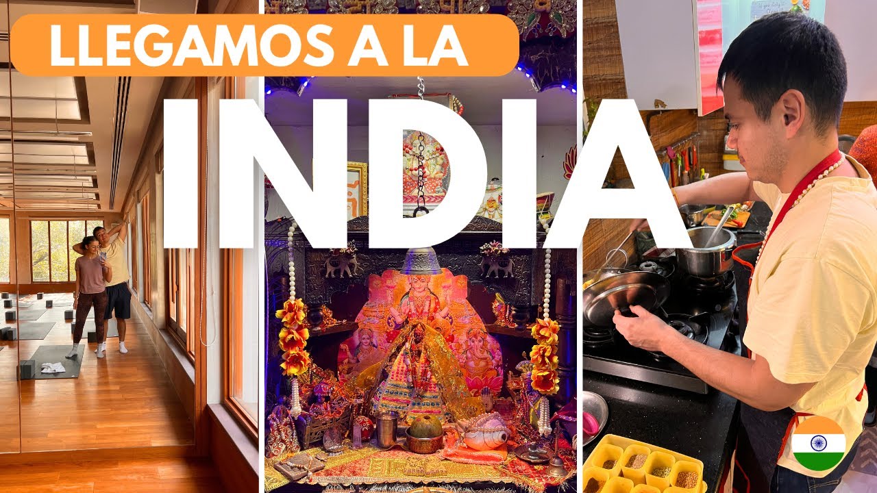 Llegando y nos pusieron a cocinar + ¿Dónde hacer yoga en Delhi? | India
