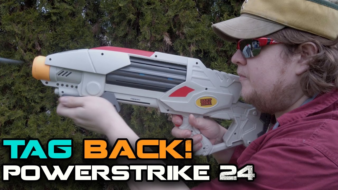 Rare & Obscure Dart Zone Quickfire Powerstrike 24 TAG BACK! | Walcom S7