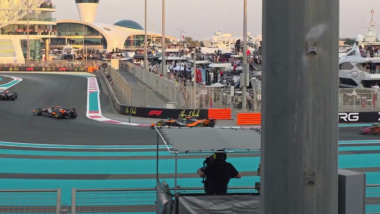 F1 Final Race 2025 &ndash; Yas Island Perspective #f1  #live  #abudhabigp