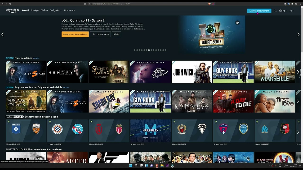 Comment s'inscrire &agrave; Prime Vid&eacute;o ? - Amazon Prime