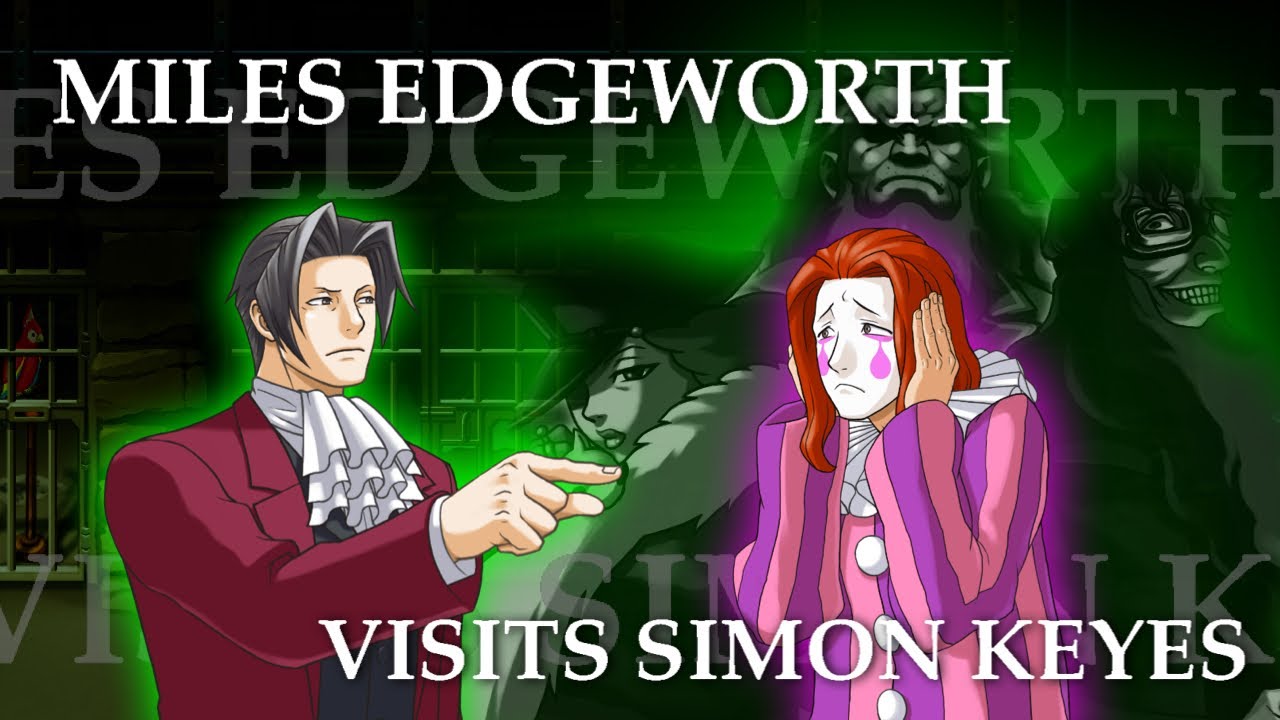Miles Edgeworth visits Simon Keyes